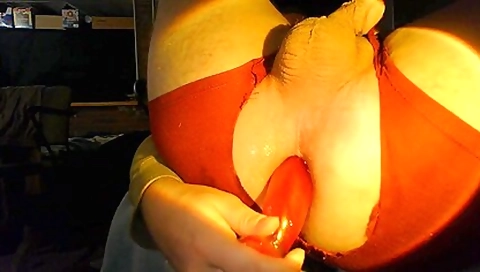 Femboy Takes Dildo And Cums Three Times