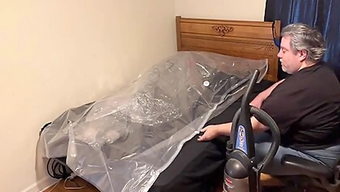 Jan 10 2023 - A Long Sweaty Relaxing Vacpacking In My Shiny Ski Jacket Pvc Aprons & Lead Aprons